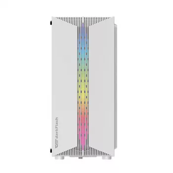 Korpusas darkFlash DK151 Midi Tower Baltas