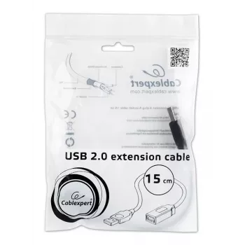Prailginimo laidas USB 2.0 AM-AF GEMBIRD CCP-USB2-AMAF-0,15M