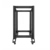 Lanberg Open Rack 19 18u 600x800 Juodas
