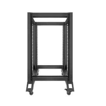 Lanberg Open Rack 19 18u 600x800 Juodas