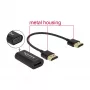 Laidas HDMI/VGA DeLOCK 65667 0,15 m