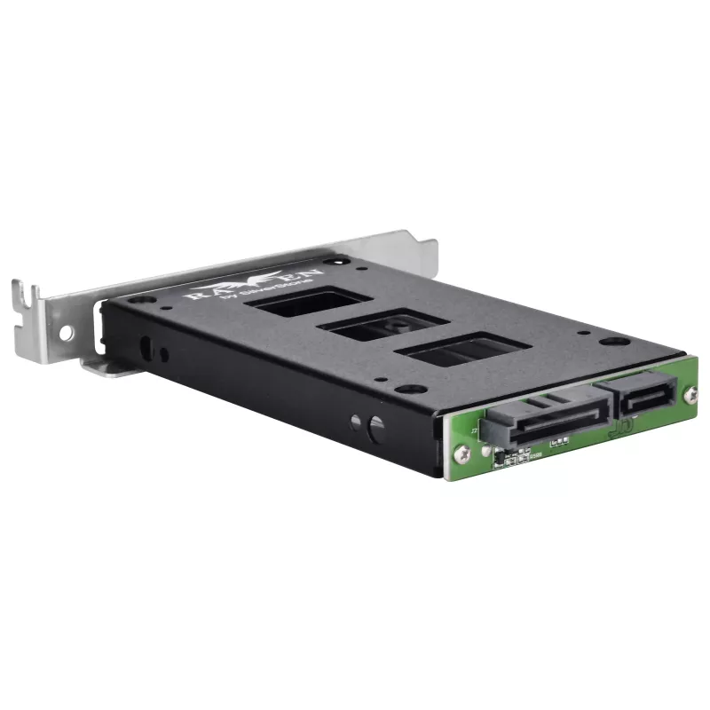 Vidinis kietojo disko korpusas SILVERSTONE SST-EXB02 PCI lizdui 2,5 colio diskui