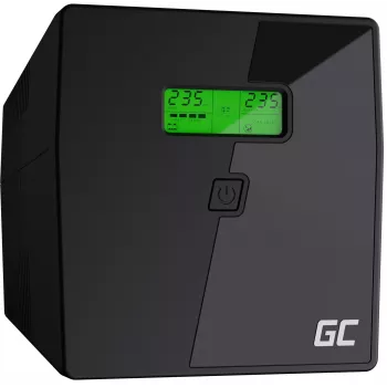 Green Cell UPS03 nepertraukiamo maitinimo šaltinis (UPS) Linijinis-interaktyvus 1.999 kVA 600 W 4 AC lizdai