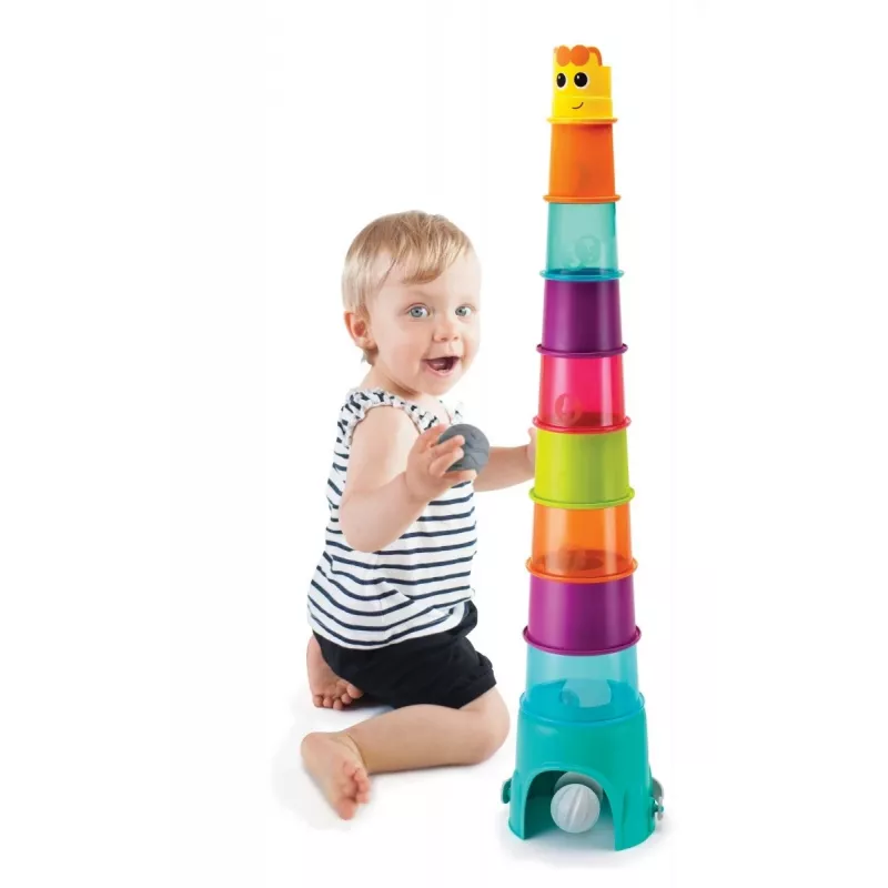 Daugiafunkcis žaidimų ir veiklų bokštas B-kids Giraffe Tower XL 1164702NN, 120 cm