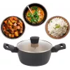 Puodas Russell Hobbs RH01669BEU7 20 cm, juodas, nerūdijančio plieno vidus