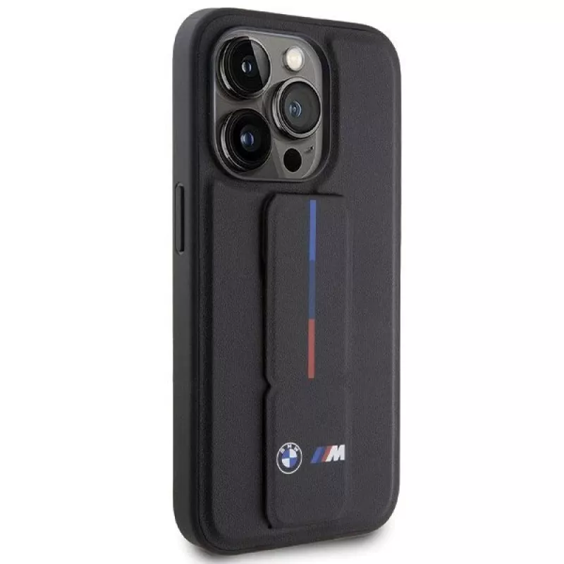 BMW BMHCP15X22GSLK Galinis dangtelis Apple iPhone 15 Pro Max TPU, PC, eko-oda Juoda