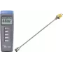 VOLTCRAFT K101 + TP 205 matavimo prietaisas temperatūros -200 iki +1370 °C K tipo zondas