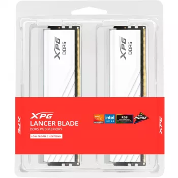 ADATA XPG Lancer Blade RGB 16 GB (2x 8 GB) DDR5-5600 MHz Dual-Kit, Baltas