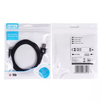 TB USB - USB C laidas 1,5 m juodas (AKTBXKUCSBA150B)