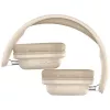 Belaidės ausinės per ausį DEFENDER EEMOTION B640 BEIGE — binaurinės, uždaros akustinės, USB-C, AUX, 20–20000 Hz, 105 dB