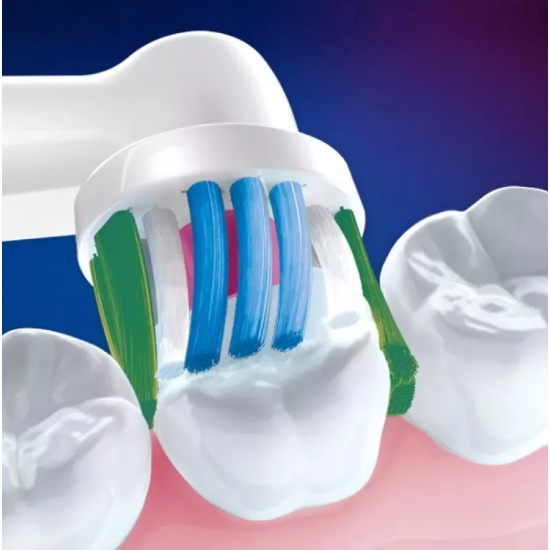 Šepetėlių galvutės Oral-B 3D WHITE EB18-2 – keičiamos galvutės, 2 vnt.