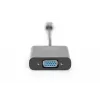DIGITUS DA-70853 USB-C – VGA adapteris, Full HD 1080p, juodos spalvos