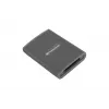 Transcend RDE2 kortelių skaitytuvas USB 3.2 Gen 2 Type-C pilka
