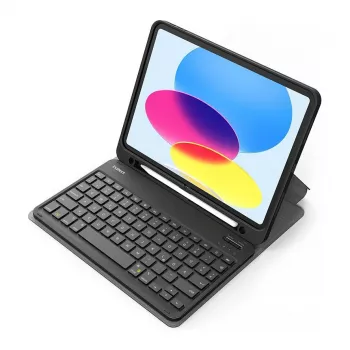 Inateck klaviatūra iPad 11 ir iPad Air 4/5 kartoms, QWERTZ, juoda