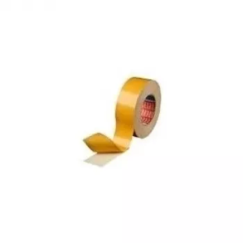 Lipni juosta TESA 4934 dvipusė kaučiukinė su audinio pagrindu balta 25 mm x 25 m