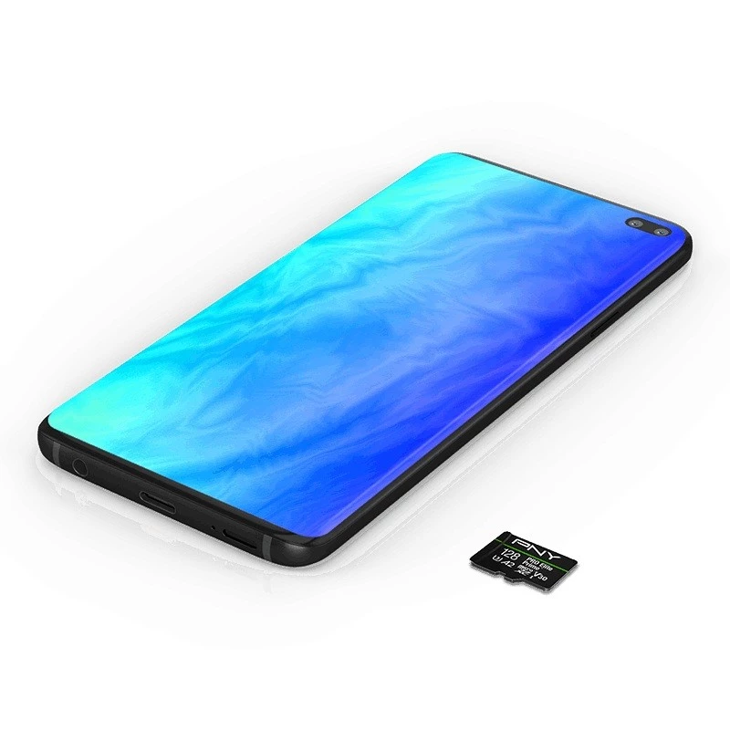 Atminties kortelė microSDXC PNY PRO Elite Prime 128GB + SD adapteris + USB-A kortelių skaitytuvas