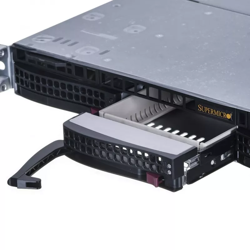 Supermicro CSE813MFTQC-R407CB 1U stelažinis korpusas