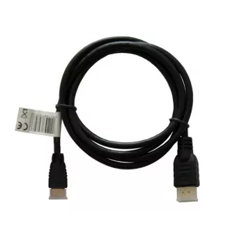 HDMI kabelis SAVIO CL-39 1 m — A tipo (vyriškas) į D tipo Micro (vyriškas), HDMI 1.4, 4096x2160, ARC, Ethernet, paauksuoti kontaktai, juodas