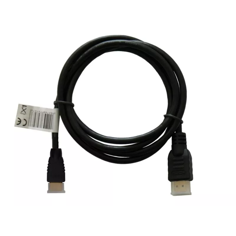 HDMI kabelis SAVIO CL-39 1 m — A tipo (vyriškas) į D tipo Micro (vyriškas), HDMI 1.4, 4096x2160, ARC, Ethernet, paauksuoti kontaktai, juodas