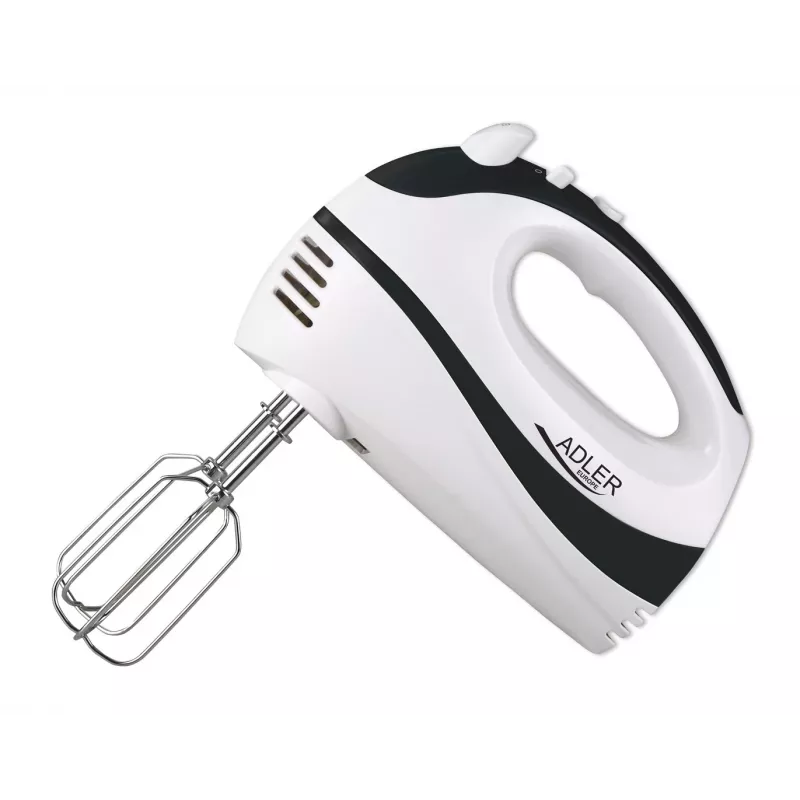 Adler AD 4205 rankinis plaktuvas juodas, baltas 300 W