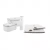 ZWILLING Fresh & Save plastikinis vakuumavimo starterio rinkinys M/L, 7 vnt., baltas