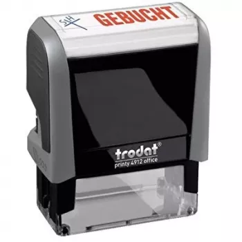 WEDO Stamp Office Printy 4912 model 4.0 tekstas „Booked“