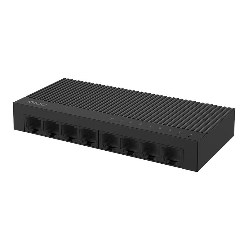 8 prievadų LAN jungiklis IMOU SF108C 100 Mb/s — nevaldomas 8x 100 Mbps Ethernet prievadai