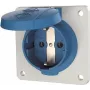 MENNEKES Elektrotechnik GmbH & Co. KG Schuko skydinis kištukinis lizdas 16A 2p+E 230V mėlynas 11011F