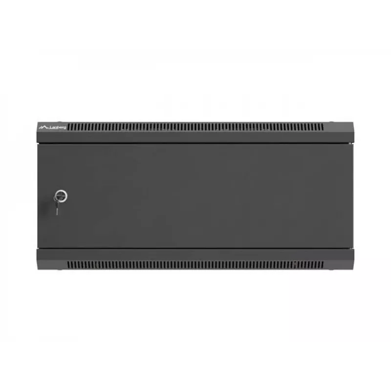 Sieninis 19 colių tinklo spintas LANBERG 4U 600×600 mm, juodas