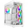 Korpusas XILENCE X818.W.ARGB ATX/micro ATX/Mini-ITX baltas Midi Tower