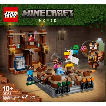LEGO MINECRAFT 21272 Miško dvaro kovos ringas