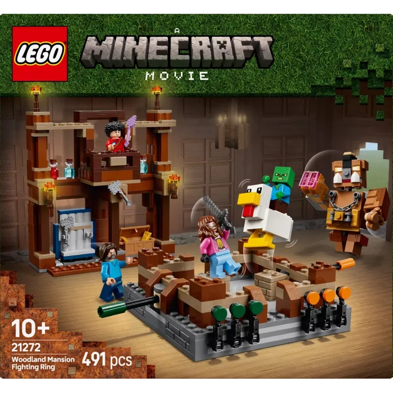 LEGO MINECRAFT 21272 Miško dvaro kovos ringas