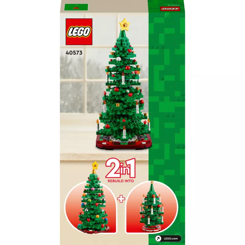 LEGO Kalėdinė eglutė 40573 – sezoninis dekoratyvinis modelis