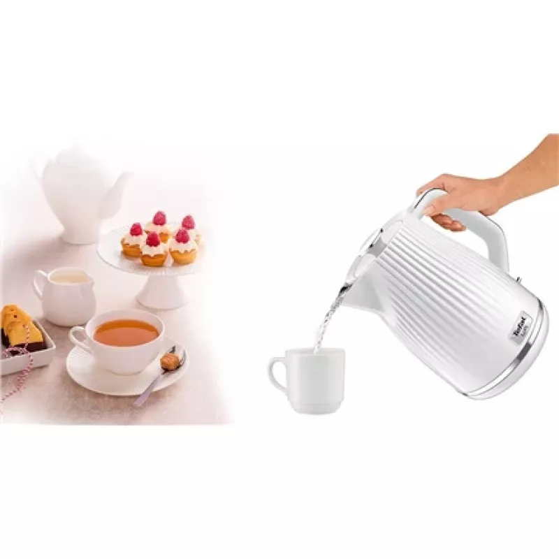 Elektrinis virdulys Tefal KO250130 — 1,7 l, 2400 W, baltas