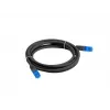 Tinklo kabelis LANBERG PCF6A-10CC-0050-BK Cat6a F/UTP RJ-45 0,5 m juodas