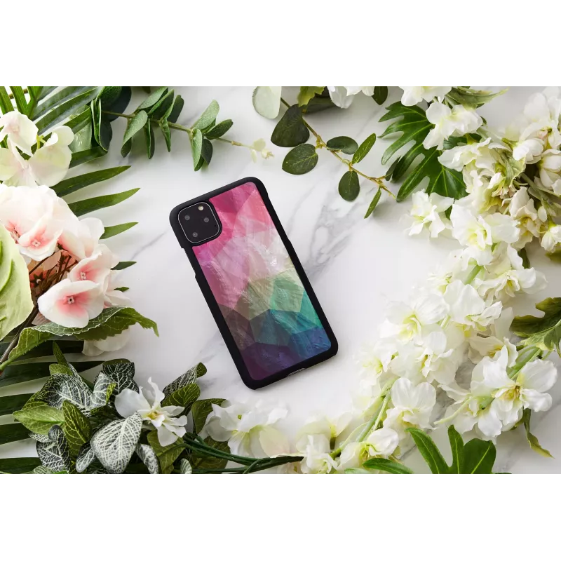 Apsauginis dėklas išmaniajam telefonui iKins, skirtas iPhone 11 Pro Max – Water Flower Black