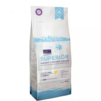 FISH4DOGS Superior Senior Salmon – sausas šunų ėdalas – 6kg