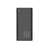 Nešiojamas įkroviklis Silicon Power QP15 10000 mAh, LiPo, 2x USB-A + 2x USB-C, Micro-USB įvestis, juodas