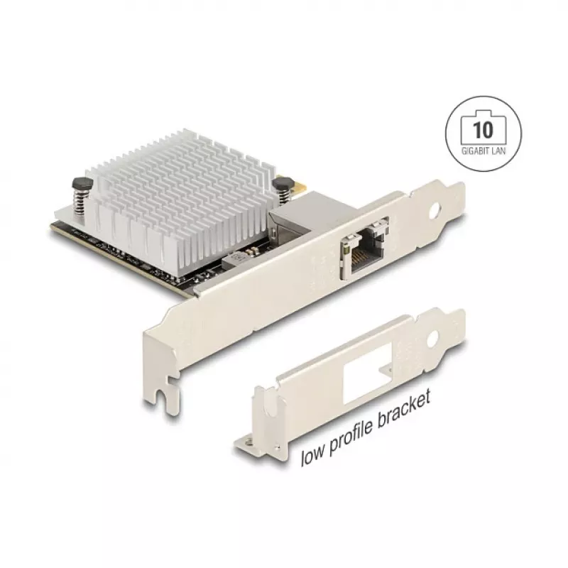 Vidinė tinklo plokštė DeLOCK 90758 10000 Mbit/s PCI Express Laidinis