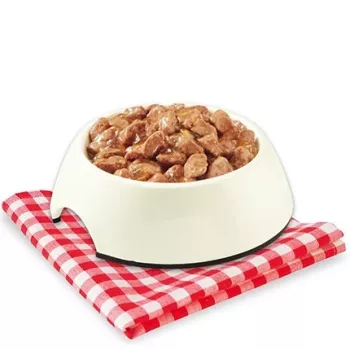 Šlapias šunų maistas STUZZY Stuzzy Pies Vištiena Drebučiuose 100 g pakelis