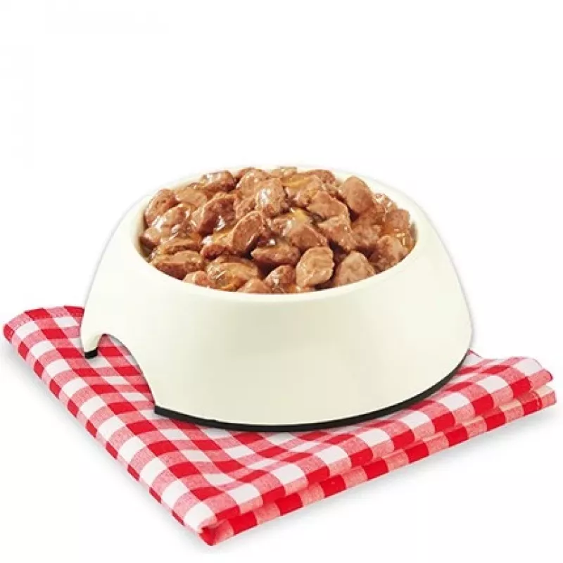 Šlapias šunų maistas STUZZY Stuzzy Pies Vištiena Drebučiuose 100 g pakelis