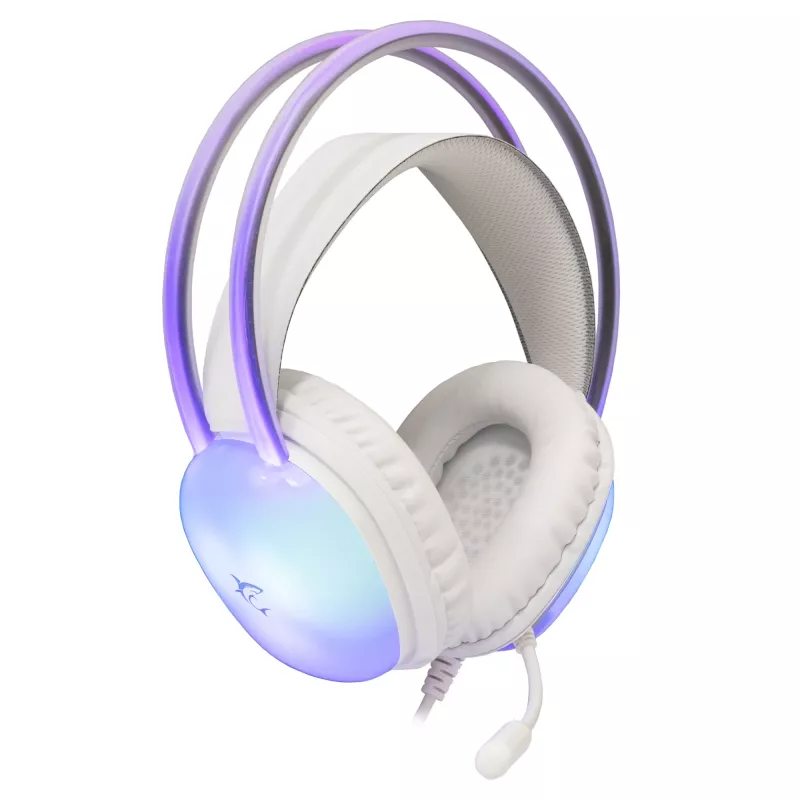 Ausinės White Shark GH-2444 Peacock-2 Baltos