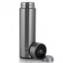 Extralink Smart Travel Mug Sidabrinis, Termo puodelis su LED ekranu