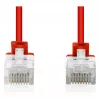 DIGITUS CAT 6 U-UTP Slim pataisos kabelis, 1 m, raudonas