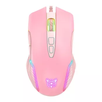 Žaidimų pelė ONIKUMA CW905 rožinė USB