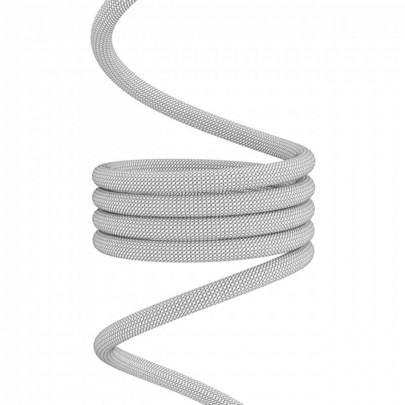 CANYON OnWire 60MG USB-C į USB-C laidas, magnetinis, pintas, 1 m, baltas