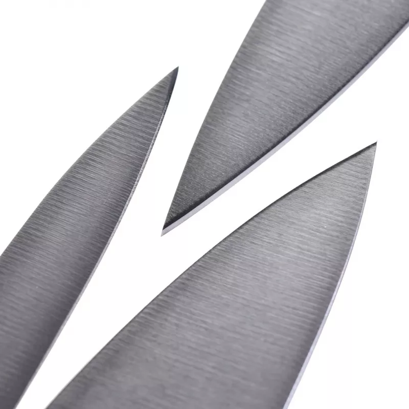 Virtuvinis peilių rinkinys ZWILLING 35175-000-0 – nerūdijančio plieno ašmenys, juoda rankena, 95 mm plotis, 420 mm ilgis