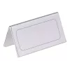 Neįvardyta PVC kortelių laikiklis Durable 805119, 25 vnt., skaidrus