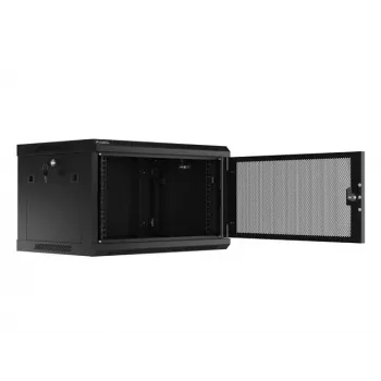 Sieninis 19 inch 6U serverio kabinetas Lanberg WF01-6406-23B juodas