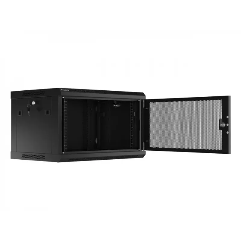 Sieninis 19 inch 6U serverio kabinetas Lanberg WF01-6406-23B juodas